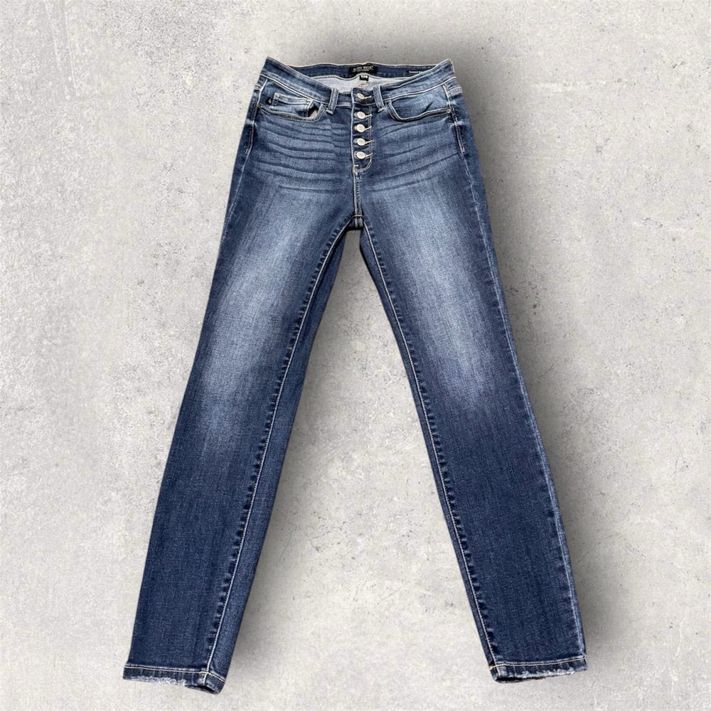 Judy Blue Straight Leg Jean, Size 7